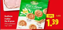 Lidl Realforno Frollini Fior di Grano offerta