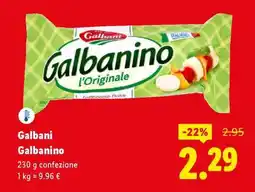 Lidl Galbani Galbanino offerta