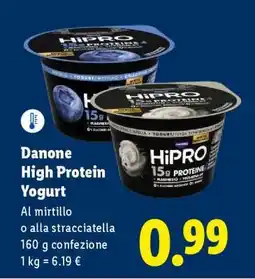 Lidl Danone High Protein Yogurt offerta