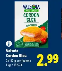 Lidl Valsoia Cordon Bleu offerta