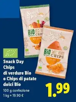 Lidl Snack Day Chips offerta