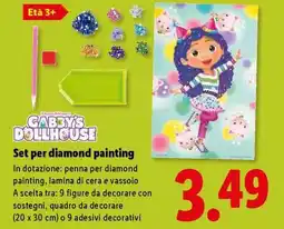 Lidl Set per diamond painting offerta