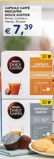 Esselunga CAPSULE CAFFÈ NESCAFÉ DOLCE GUSTO offerta