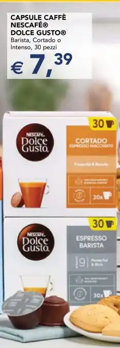 Esselunga CAPSULE CAFFÈ NESCAFÉ DOLCE GUSTO offerta