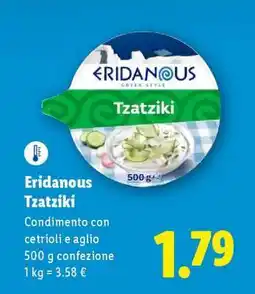 Lidl Eridanous Tzatziki offerta