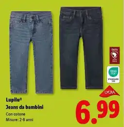 Lidl lupilu Jeans da bambini offerta