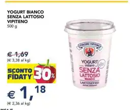 Esselunga Yogurt Bianco Senza Lattosio Vipiteno offerta