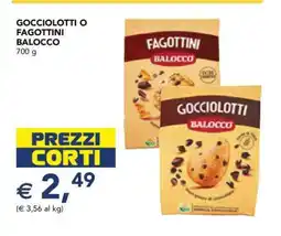 Esselunga GOCCIOLOTTI O FAGOTTINI BALOCCO offerta
