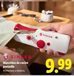 Lidl SINGER offerta