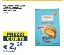 Esselunga Biscotti Lagaccio Antica Genova Grondona offerta