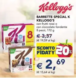 Esselunga BARRETTE SPECIAL K KELLOGG'S offerta