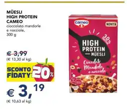 Esselunga Müesli High Protein Cameo offerta