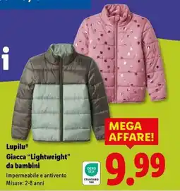 Lidl Lupilu Giacca “Lightweight” da bambini offerta