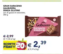 Esselunga GRAN SARACENO GALBUSERA SENZA GLUTINE offerta