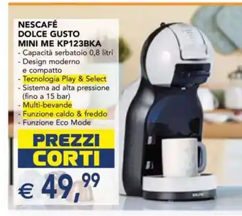 Nescafé Dolce Gusto Mini Me KP123BKA
