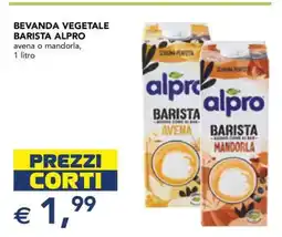 Esselunga BEVANDA VEGETALE BARISTA ALPRO offerta