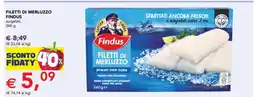 Esselunga Filetti di Merluzzo Findus offerta