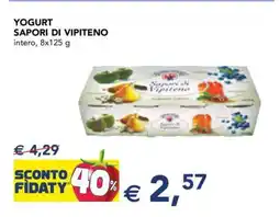 Esselunga Yogurt Sapori di Vipiteno offerta