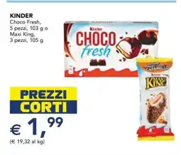 Esselunga KINDER offerta