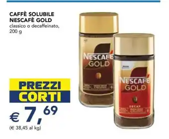 Caffè Solubile Nescafé Gold
