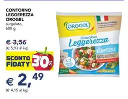 Esselunga CONTORNO LEGGEREZZA OROGEL offerta