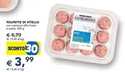 Esselunga Polpette di Vitello offerta
