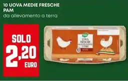 Pam 10 uova medie fresche PAM offerta