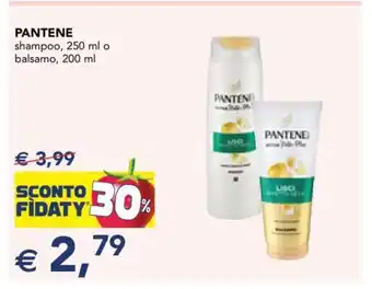 Esselunga PANTENE offerta