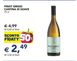 Esselunga PINOT GRIGIO CANTINA DI SOAVE offerta