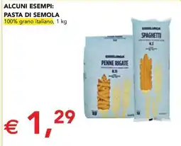 Esselunga ALCUNI ESEMPI: PASTA DI SEMOLA offerta
