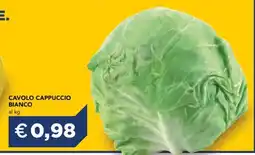 Esselunga Cavolo Cappuccio Bianco offerta