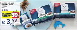 Esselunga Bustine per gatti Gourmet Perle Purina offerta