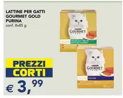 Esselunga Lattine per Gatti Gourmet Gold Purina offerta