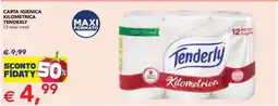 Esselunga Carta Igienica Kilometrica Tenderly offerta