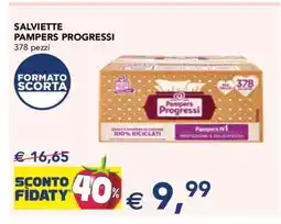 Esselunga Salviette Pampers Progressi offerta