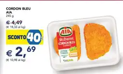 Esselunga CORDON BLEU AIA offerta