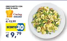 Esselunga ORECCHIETTE CON CIME DI RAPA offerta