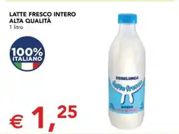 Esselunga LATTE FRESCO INTERO ALTA QUALITA' offerta