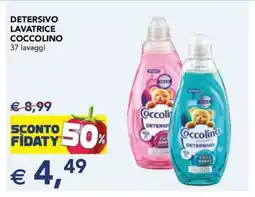 Esselunga Detersivo Lavatrice Coccolino offerta