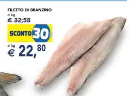 Esselunga Filetto di branzino offerta