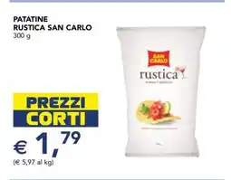 Esselunga Patatine Rustica San Carlo offerta