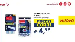 Esselunga RICARICHE VILEDA H2PRO offerta