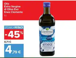 Carrefour Olio Extra Vergine di Oliva Evo Enea Clemente offerta