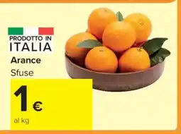 Carrefour Arance Sfuse offerta