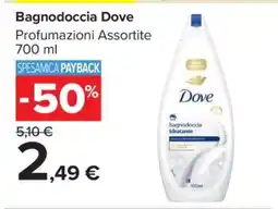 Carrefour BAGNODOCCIA DOVE offerta