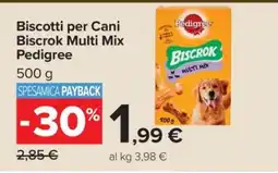 Carrefour BISCOTTI PER CANI BISCROK MULTI MIX PEDIGREE offerta