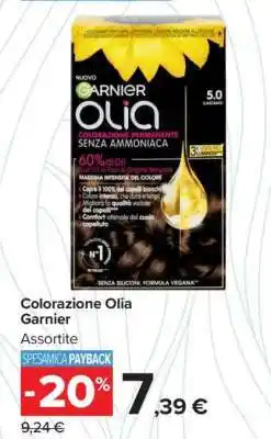 Carrefour Colorazione Olia Garnier offerta