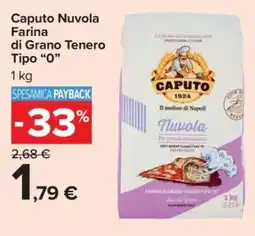 Carrefour Caputo Nuvola Farina di Grano Tenero Tipo “0” offerta