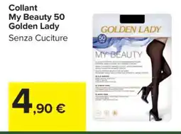 Carrefour Collant My Beauty 50 Golden Lady offerta