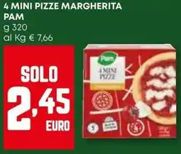 Pam 4 mini pizze margherita PAM offerta